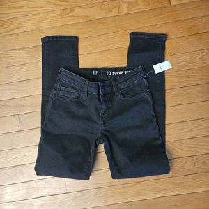 Gap Kids Super Skinny Black Jeans